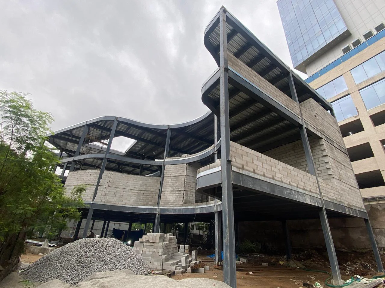 Compound Wall Programme — Nagarjuna Constructions